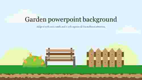 Garden powerpoint background